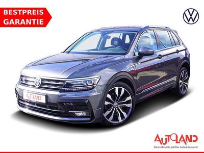 Indiumgrau metallic Gebraucht 2018 VW Tiguan R-line SUV | 30.490 € (Etwas zu teuer)