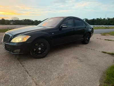 Używany Mercedes S420 320 KM (235 kW) 2007 Czarny Sedan/Limuzyna