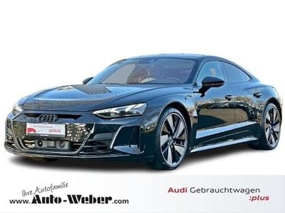 Mythosschwarz metallic Gebraucht 2022 Audi e-tron GT quattro Ambiente Limousine | 46.970 € (Guter Preis)
