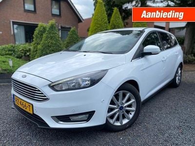 Używany Ford Focus Titanium 120 KM (88 kW) 2018 Biały Sedan/Limuzyna