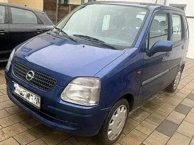 Gebraucht Opel Agila 58 PS (42 kW) 2002 Blau Van / Kleinbus