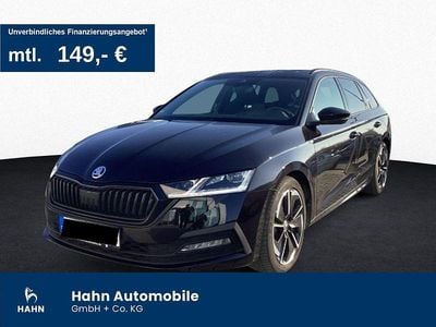 Gebraucht Skoda Octavia Style 150 PS (110 kW) 2021 Schwarzmagic perleffekt Kombi