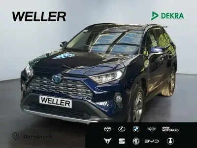 Gebraucht Toyota RAV4 Hybrid Club 218 PS (160 kW) 2019 Blau SUV