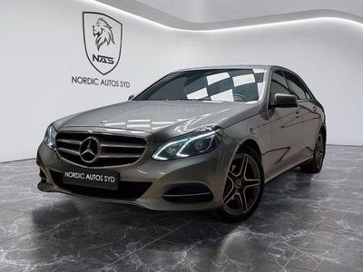 Brugt Mercedes E220 Avantgarde 170 HK (125 kW) 2014 Sølv Sedan
