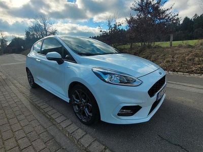 Gebraucht Ford Fiesta ST-Line 120 PS (88 kW) 2019 Weiß Kleinwagen