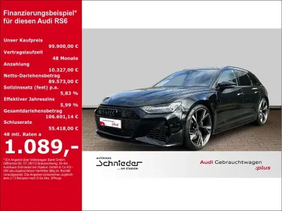 Gebraucht Audi RS6 Ambiente 600 PS (441 kW) 2023 Schwarz Kombi