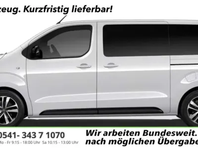 Neu Citroën Spacetourer 179 PS (131 kW) 2026 Kaolin weiß Van / Kleinbus