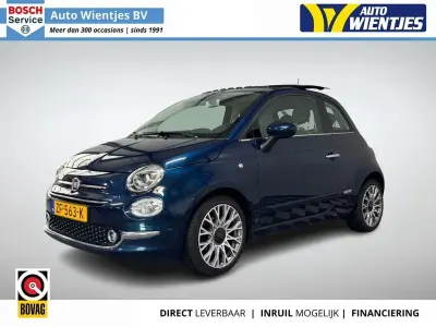 Używany Fiat 500 Collezione 80 KM (58 kW) 2019 Niebieski