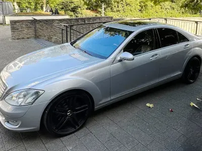 Brugt Mercedes S450 340 HK (250 kW) 2007 Sølv Sedan