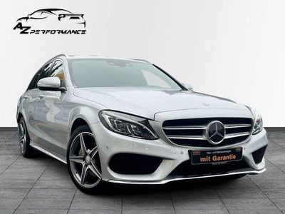 Silber Gebraucht 2015 Mercedes C220 AMG Kombi | 16.999 € (Etwas zu teuer)