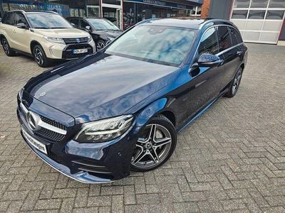 Gebraucht Mercedes C300e AMG line 306 PS (225 kW) 2021 Blau Kombi