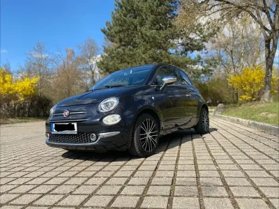Gebraucht Fiat 500 Mirror 69 PS (50 kW) 2018 Schwarz Kleinwagen