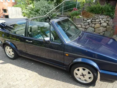 Gebraucht VW Golf Cabriolet Classicline 98 PS (72 kW) 1991 Blau Cabrio