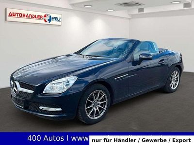 Gebraucht Mercedes SLK200 184 PS (135 kW) 2011 Blau Cabrio