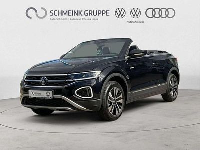 Neu VW T-Roc Cabriolet Style 116 PS (85 kW) 2025 Deep black perleffekt schwarz Cabrio