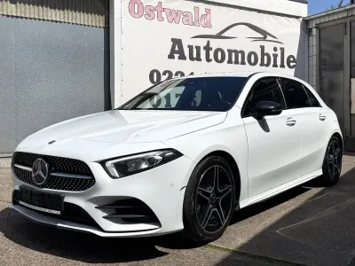 Używany Mercedes A220 AMG line 190 KM (139 kW) 2022 Biały Sedan/Limuzyna