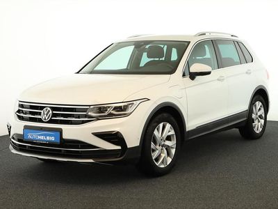 Pure white Gebraucht 2021 VW Tiguan Elegance SUV | 26.880 € (Fairer Preis)