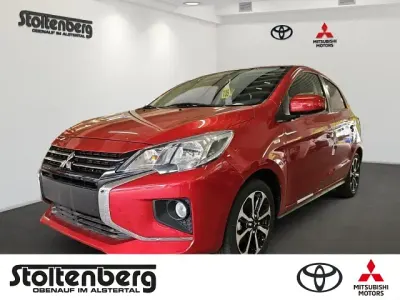 Neu Mitsubishi Space Star Select+ 71 PS (52 kW) 2025 Amarenarot (m) Kleinwagen