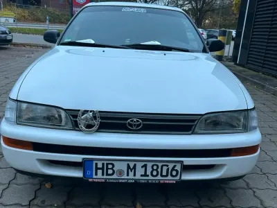 Gebraucht Toyota Corolla 75 PS (55 kW) 1996 Weiß Limousine