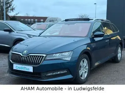 Gebraucht Skoda Superb Ambition 122 PS (89 kW) 2021 Blau Kombi