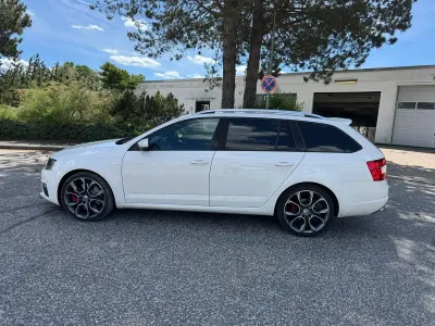 Gebraucht Skoda Octavia RS 184 PS (135 kW) 2014 Weiß Kombi