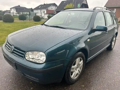 Usata VW Golf IV 75 CV (55 kW) 2001 Verde Station wagon