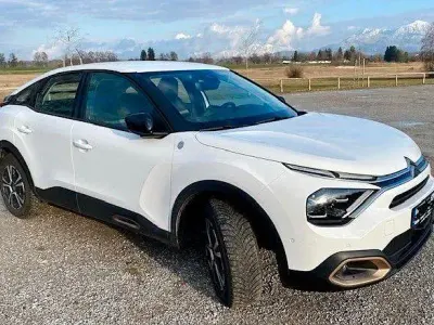 Second-hand Citroën e-C4 100 kW (136 CP) 2022 Alb Berlinǎ