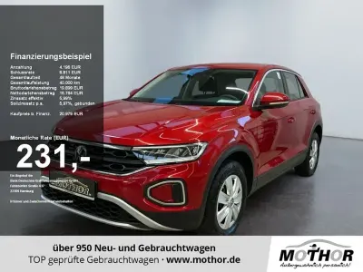 Gebraucht VW T-Roc Basis 116 PS (85 kW) 2022 Rot SUV