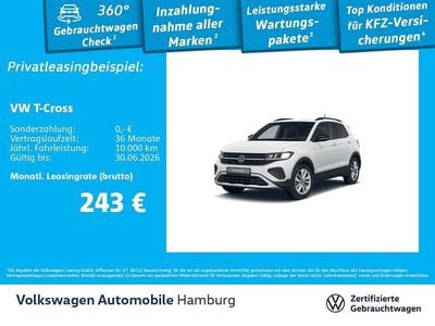 Gebraucht VW T-Cross Goal 116 PS (85 kW) 2025 Pure white SUV