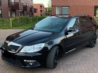 Brugt Skoda Octavia RS 200 HK (147 kW) 2012 Sort Stationcar
