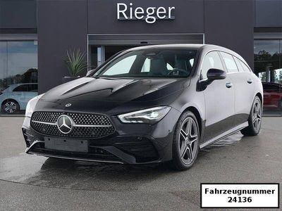 Schwarz Gebraucht 2024 Mercedes CLA200 Shooting Brake AMG Kombi | 33.799 € (Fairer Preis)