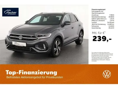 Gebraucht VW T-Roc R-line 150 PS (110 kW) 2023 Grau SUV