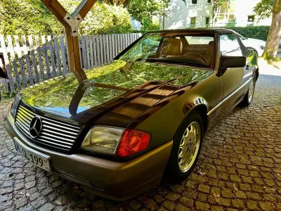 Gebraucht Mercedes SL300 190 PS (139 kW) 1990 Braun Cabrio