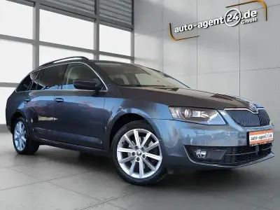 Gebraucht Skoda Octavia Elegance 180 PS (132 kW) 2014 Metallgrau metallic Kombi