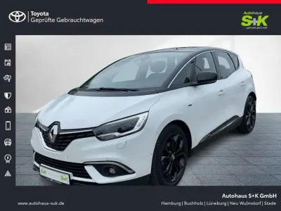 Gebraucht Renault Scenic E-Tech Black Edition 140 PS (102 kW) 2019 Zweifarbig: perlmuttweiß und Van / Kleinbus