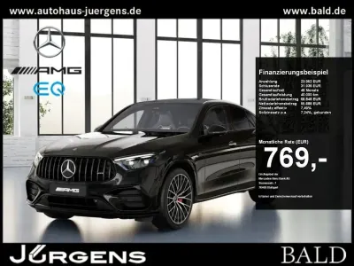 Używany Mercedes GLC43 AMG AMG 421 KM (309 kW) 2023 Czarny Coupe