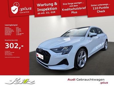 Gebraucht Audi A3 Advanced Plus 116 PS (85 kW) 2025 Gletscherweiß metallic Limousine