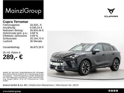 Schwarz Gebraucht 2025 Cupra Terramar SUV | 32.460 € (Fairer Preis)