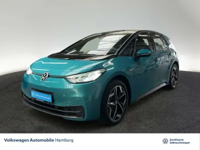 Gebraucht VW ID.3 Pro 106 kW (145 PS) 2022 Makenatürkis metallic / schwa Kleinwagen