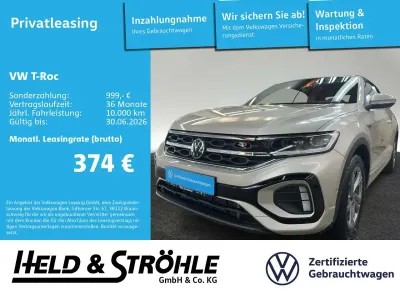 Brugt VW T-Roc Cabriolet R-line 150 HK (110 kW) 2025 Hvid Cabriolet