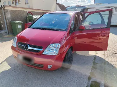 Gebraucht Opel Meriva 125 PS (91 kW) 2005 Rot Van / Kleinbus