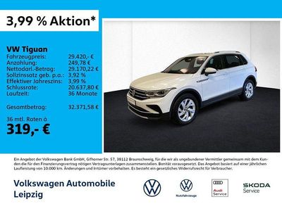 Weiß Gebraucht 2021 VW Tiguan Elegance SUV | 29.420 € (Guter Preis)