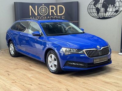 Gebraucht Skoda Superb Ambition 150 PS (110 kW) 2022 Blau Kombi