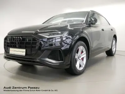 Brugt Audi Q8 S-Line 381 HK (280 kW) 2022 Sort SUV