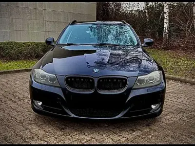 Brugt BMW 325 204 HK (150 kW) 2010 Sort Stationcar