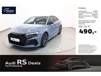 Nuova Audi RS3 Sport 400 CV (294 kW) 2025 Grigio Berlina