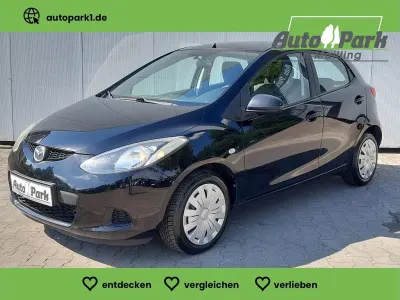 Gebraucht Mazda 2 75 PS (55 kW) 2009 Schwarz Kleinwagen