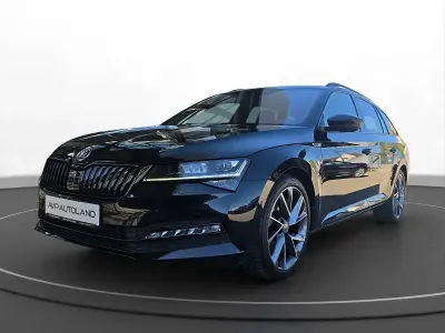 Gebraucht Skoda Superb SportLine 200 PS (147 kW) 2024 Cerna magic/black magic Kombi