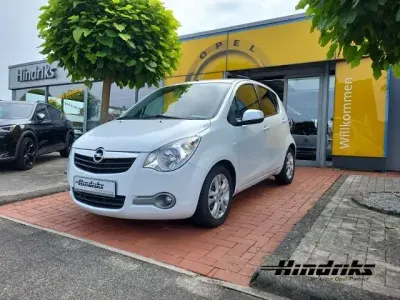 Gebraucht Opel Agila Edition 94 PS (69 kW) 2011 Weiss Kleinwagen
