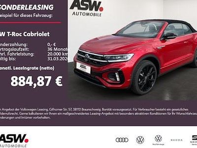 Neu VW T-Roc R-line 150 PS (110 kW) 2025 Rot SUV